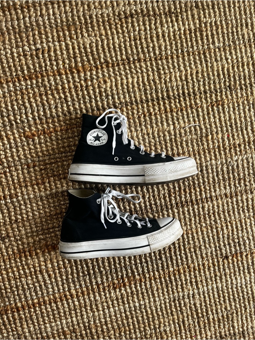 Converse Platform Black High-Tops